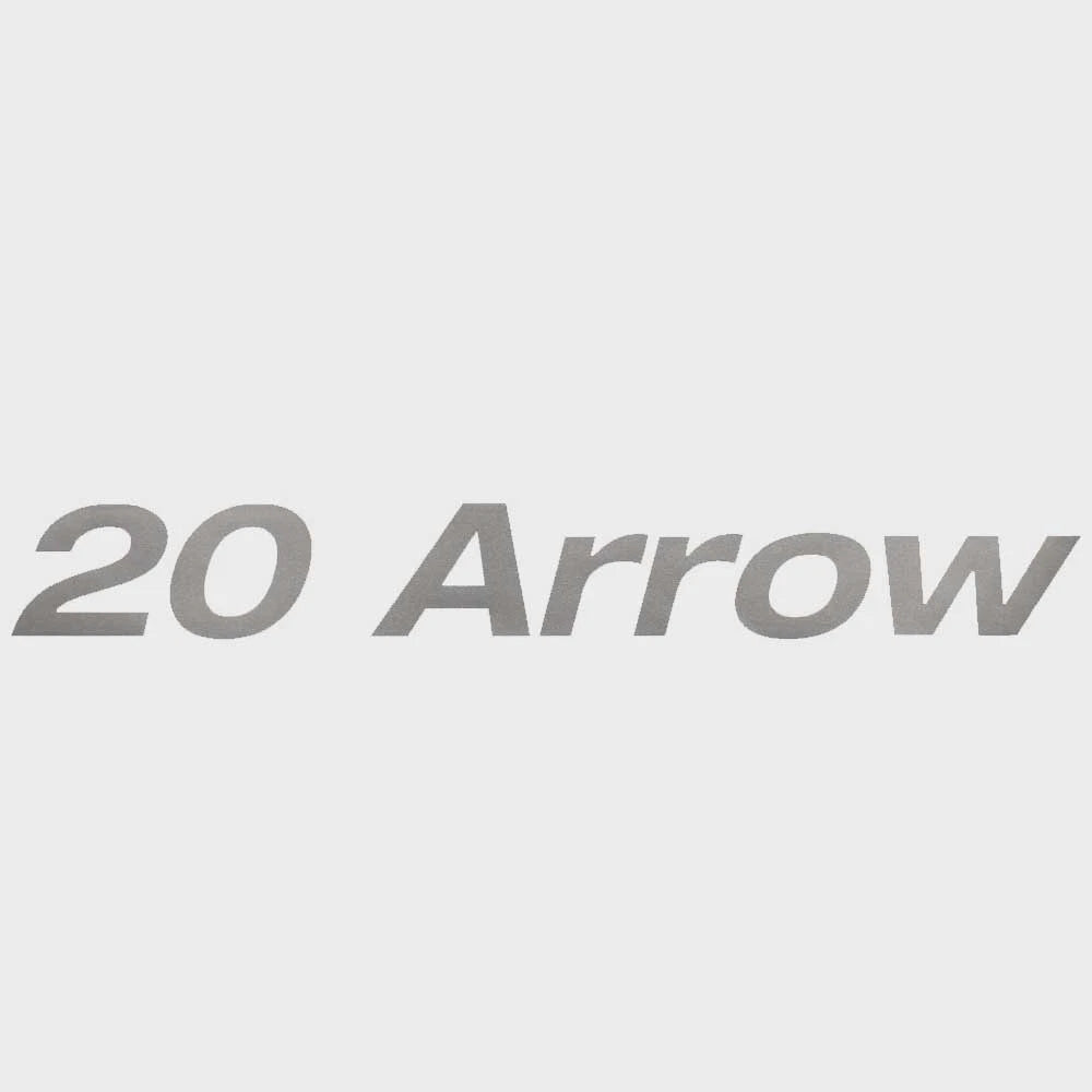 Crestliner Boat Decal 2281092 - 2000 Arrow Silver Sticker