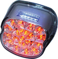 HARDDRIVE Laydown LED Taillight with Smoked Lens for Harley-Davidso N Touring