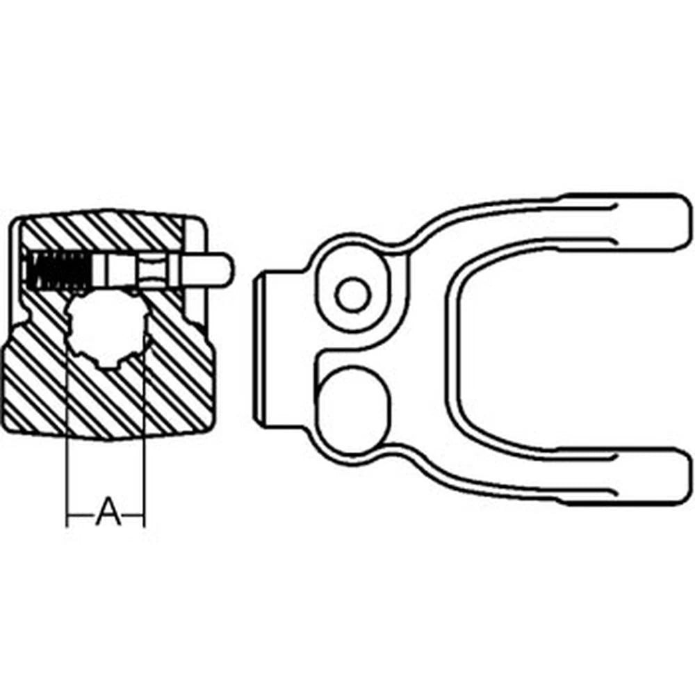 A-102-2621-AI Quick Disconnect Tractor Yoke