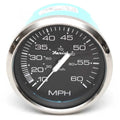 Faria Boat Speedometer Gauge SE8045A - G3 Black 3 3/8 Inch