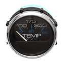 Faria Boat Temperature Gauge GP4051A - Chesapeake Black SS 2 Inch
