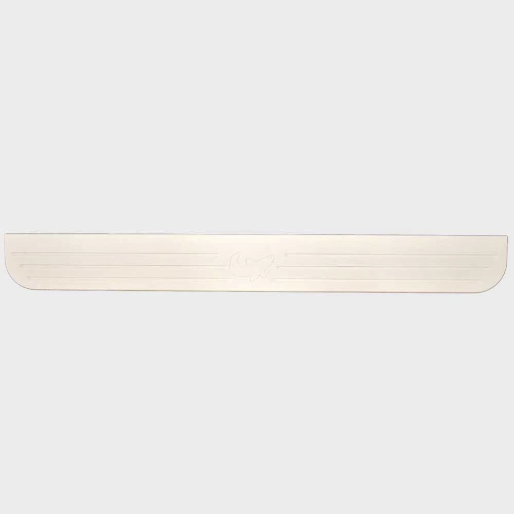 Mako Boat Gunnel Trim Panel - 36 X 4 1/8 Inch Starboard with Logo