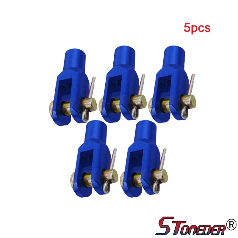 STONEDER 5pcs Pit Dirt Bike Rear Brake Rod Connecting Fork Clevis Adjustment Nut