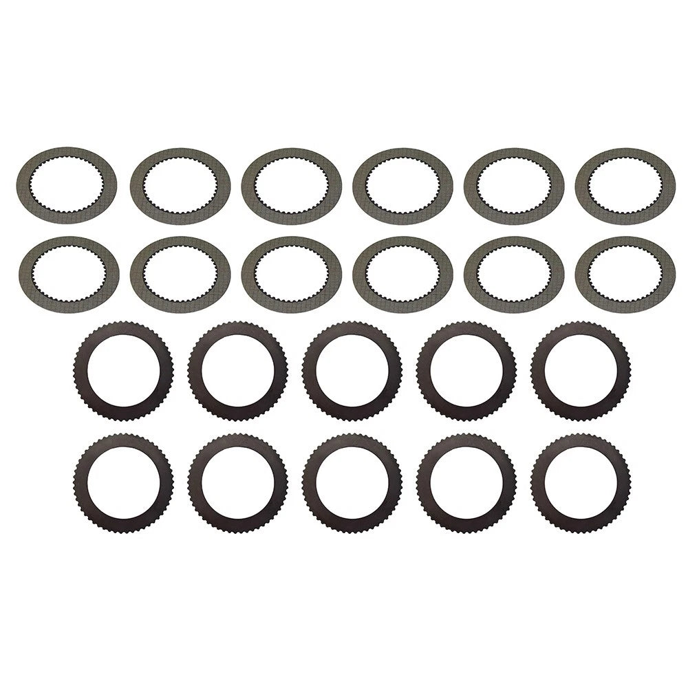 12 FRICTION + 10 COUNTER PLATES Fits JCB 2DX 3C 3CN 3CX 4 CONTRACTOR SITEMASTER