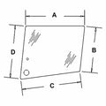 Glass 3476159M1 Fits Massey Ferguson 342 350 352 355 360 362