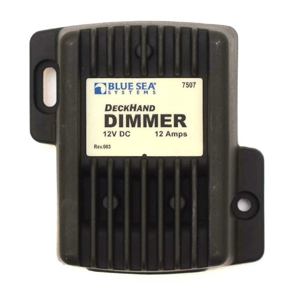 Blue Sea Systems Boat Deckhand LED Dimmer 7507B - 12V DC 12A