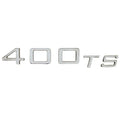 Tahoe Boat Model Decal - 400TS Silver Raised Sticker