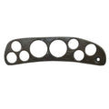 Crownline Boat Blank Gauge Panel AD 331-040 - 21 1/2 X 5 Inch Black
