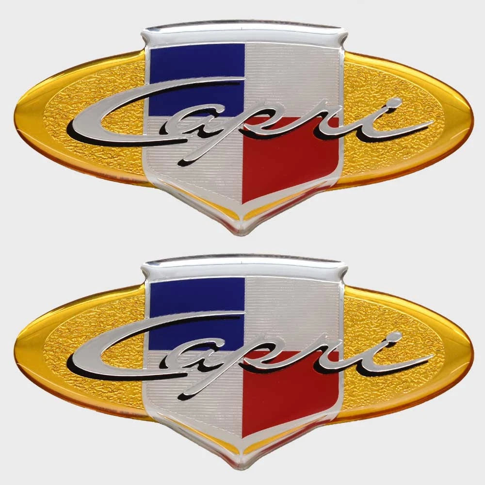 Bayliner Boat Raised Decals 74473A - Capri Logo 4 X 2 Inch (pair)
