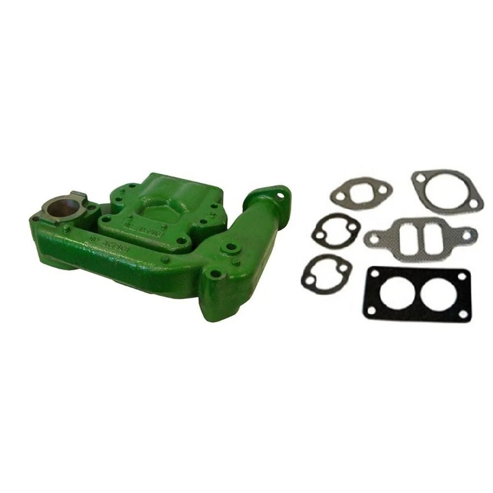2 Pc Intake & Exhaust Manifold with Gaskets Fits John Deere Tractor Model 50