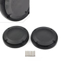 6.5" Saddlebag Lid Speaker Grill Cover for Harley Touring Electra 1983-20 Black