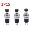 Spst Push Button Switch Tools 6mm Normally Closed Contacts Model ON-(OFF)