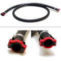 Tracker Boat Livewell 3/4 Hose Straight Connectors - Qwik-Lok 73 Inch