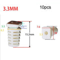 10X Cable Gland Connector Rubber Strain Relief Cord Power Tool Cable Sleeves