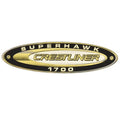 Crestliner Boat Raised Emblem Decal 13130501 - Superhawk 1700 Vinyl