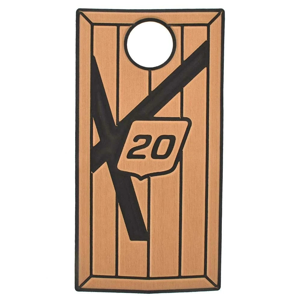 MasterCraft Boat Non-Skid Deck Mat 553749 - X20 SeaDek Walk-Over Teak