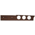 Cobalt Boat Blank Gauge Panel 406532MT - Woodgrain 35 Inch