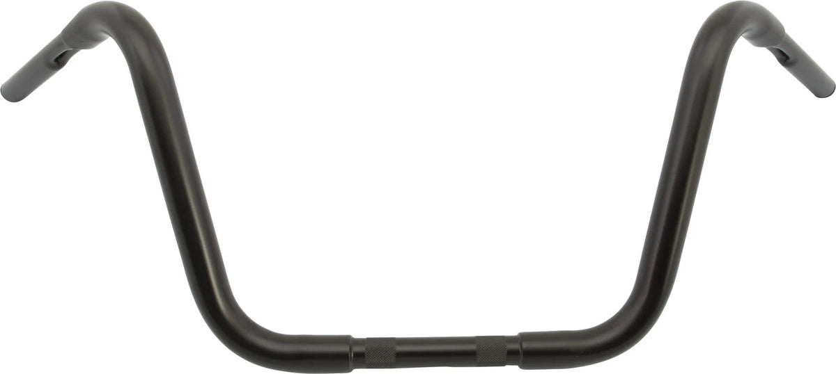 HardDrive 1.25 Inch Ape Hanger Handlebars 12 Inch Black for Harley-Davidso N