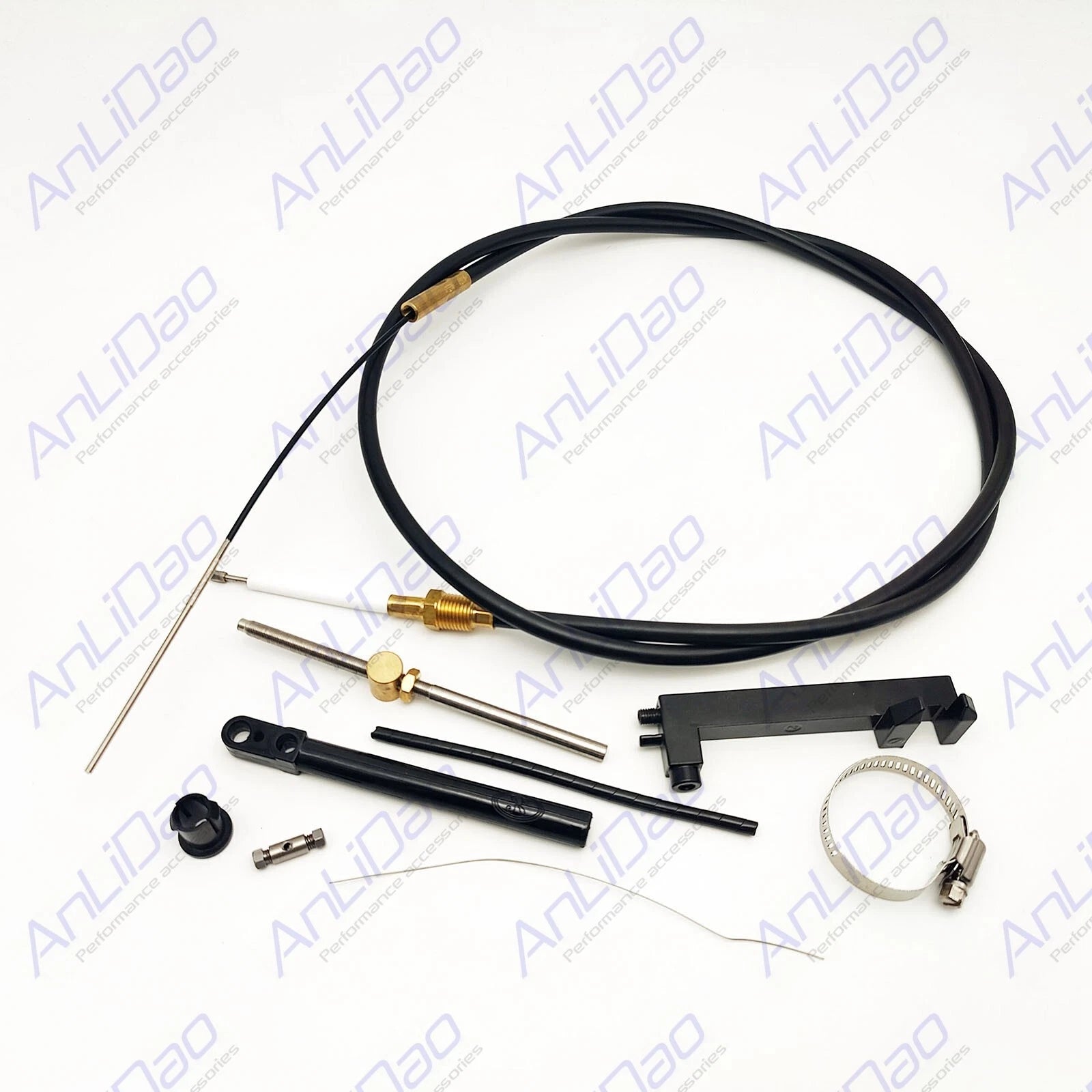 Mercruiser Alpha One Gen 1 2 II Shift Cable Kit with Gasket 865436A03