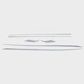 Larson Boat Hull Graphic Decals 8161152 - Stickers Pewter (6PC)