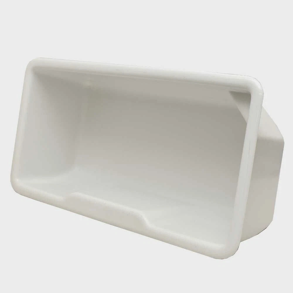 Crownline Boat Storage Tub - Glossy White Plastic 30 1/4 X 15 1/4 Inch