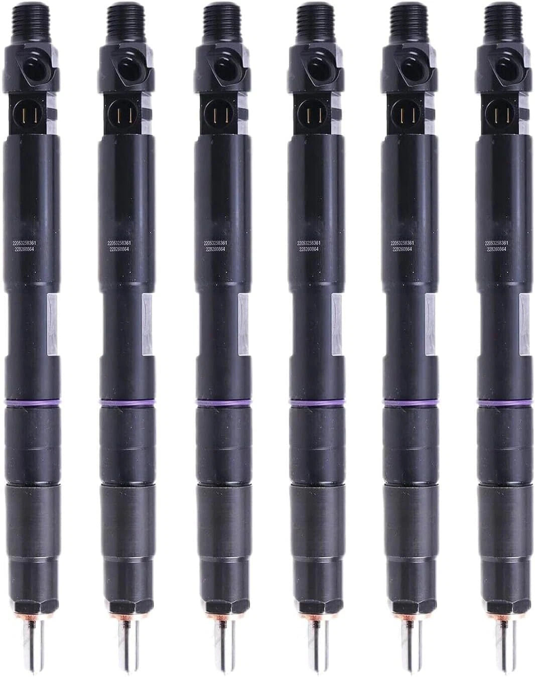 6X Fuel Injector 28270450 320-06828 for Delphi JCB Excavator