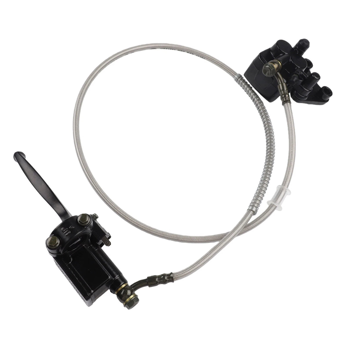 Disc Brake System for ATV Brake Kit Off-Road Riding 1020mm Oil Pipe Length