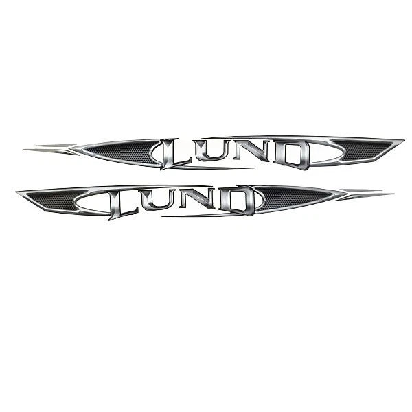 Lund Boat Emblem Decal 2065006 - 60 X 5 3/8 Inch (set of 2)