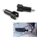Black Rear Footrest Pegs Support Mount Bracket for Harley 2000-2018