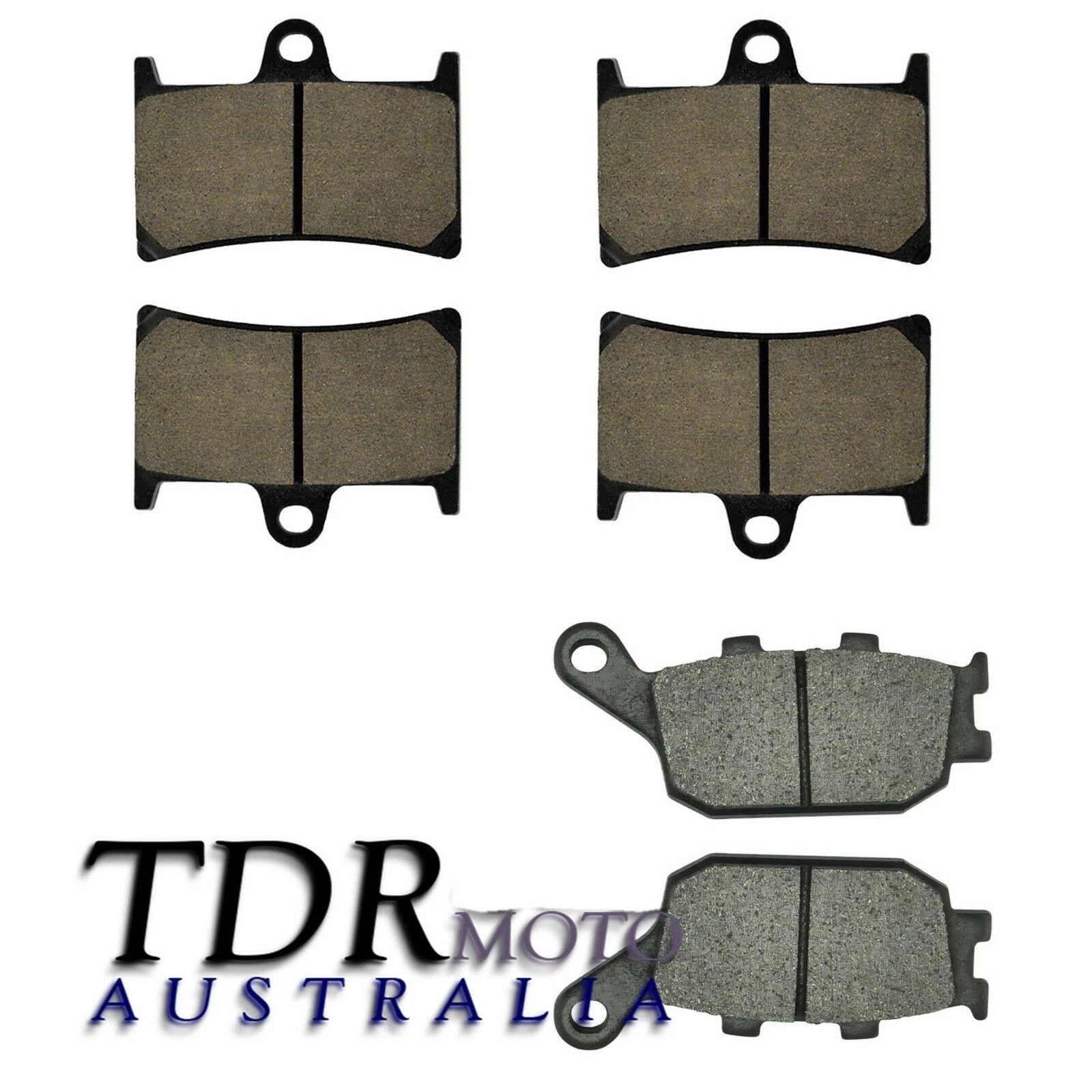 Motorcycle Front Rear Disc Brake Pads for FA174 FA380 Yamaha YZF-R1 04 05 06