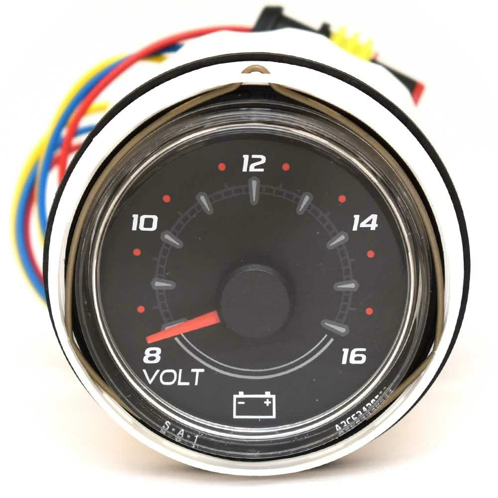 Mercury Boat Voltage Gauge 79-8M0052843 - SmartCraft SC100 White 2 Inch