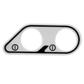 Sea Doo Boat Switch Panel Decal Sticker 219903191 - Gray Black