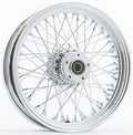 HARDDRIVE 60-Spoke Chrome Front Wheel 16x3.5 for Harley V-Twin 2000-2023