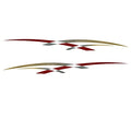 Rinker Boat Graphic Decal VS811801-03-RD - 81 1/2 Inch (set of 2)