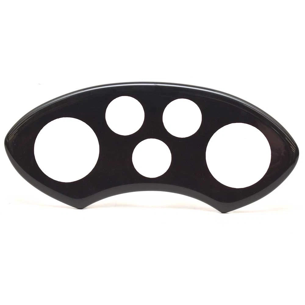 Lowe Boat Blank Gauge Panel 2099361 - SS SF 15 Black 1/2 X 6 7/8 Inch