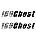 Ranger Boat Decal Stickers - 169 Ghost Foam Filled 8 1/4 Inch (pair)