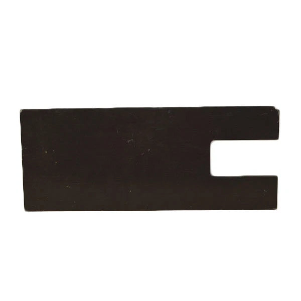Lund Boat Blank Panel Material - 16 7/8 X 6 7/8 Inch Black Plastic