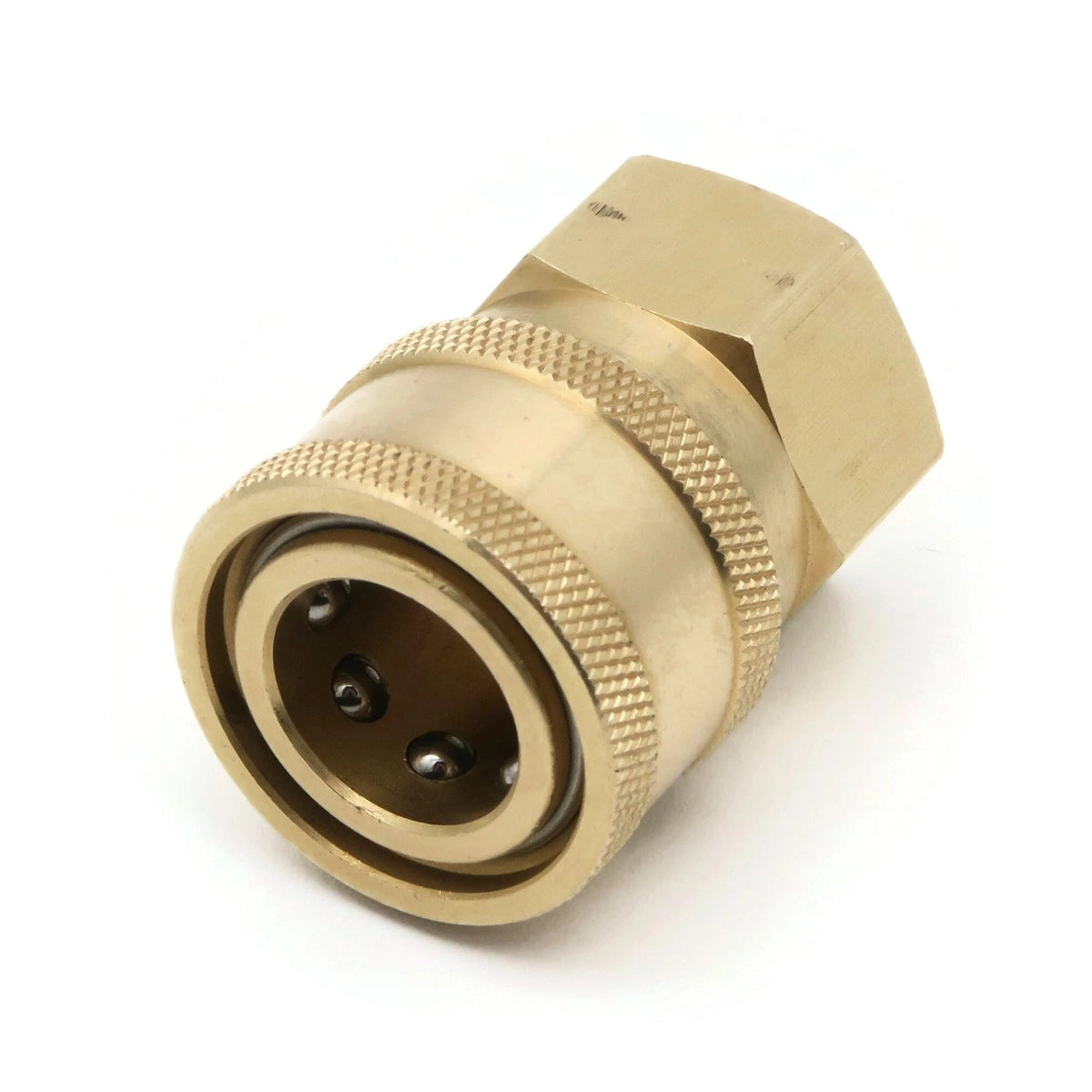 3/8" FPT Brass Quick Connect Coupler for Power Pressure Washer Water Pump Socket