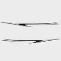 Tracker Boat Decals - Black Stickers (set of 2)