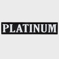 Crestliner Boat Raised Emblem Decal 2209012 - Platinum Edition Sticker