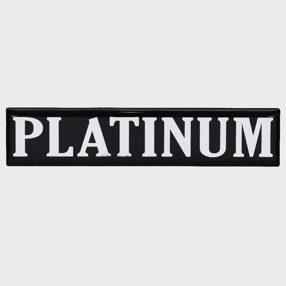 Crestliner Boat Raised Emblem Decal 2209012 - Platinum Edition Sticker