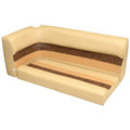 Wise Pontoon Boat Couch Cushions 8WD108-1010 - Radius Corner (2PC Set)