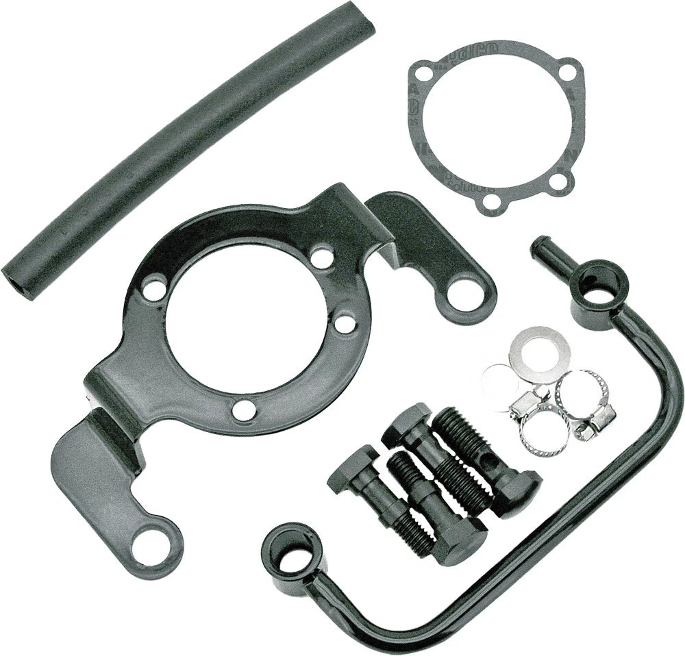HardDrive Complete Breather Mount Kit for Harley Davidson 2015-2017 Fltr, Flhtcu