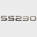 Lowe Boat Decal 2369912 - SS230 Metallic Pewter 12 3/4 X 1 3/4 Inch