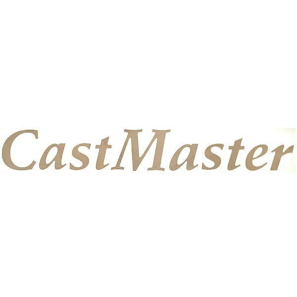 Palm Beach Pontoon Boat Model Decal - CastMaster Tan Sticker