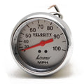 Livorsi Boat Speedometer - 100 MPH 3 1/4 Inch Silver
