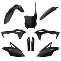 POLISPORT PLASTIC KIT + FORK GUARDS KAWASAKI KX250F 2017-2020, BLACK