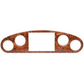 Rinker Boat Blank Dash Panel 206565B - 360 EC Woodgrain