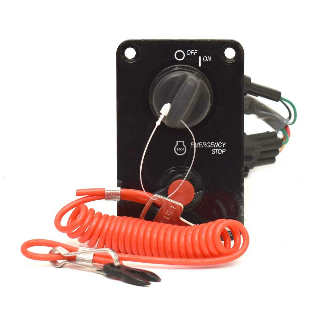 Suzuki Boat Ignition Switch Panel 37100-98J07 - 2 Position with Lanyard