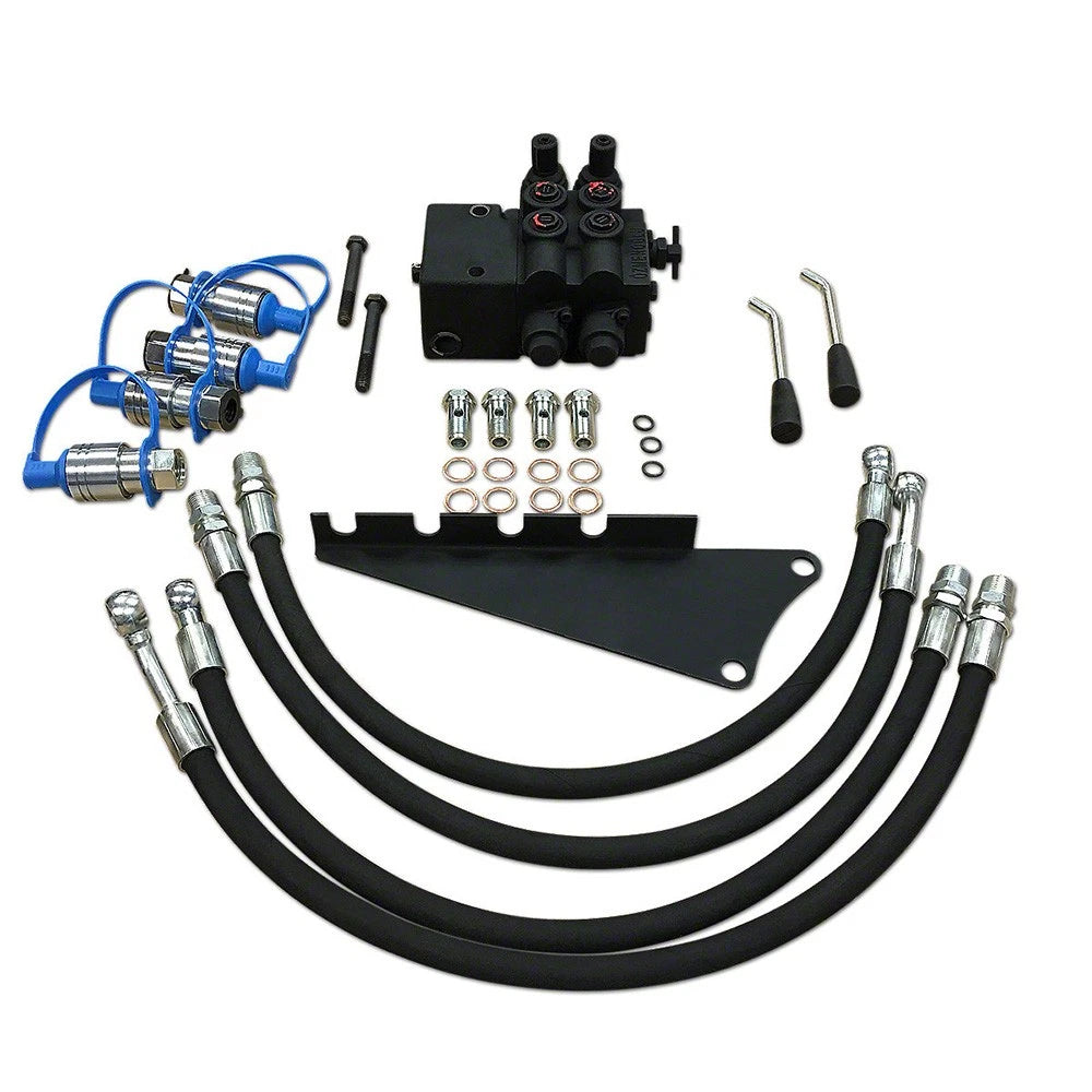 Dual Hydraulic Remote Valve Kit Fits Massey Ferguson 50 165 677421